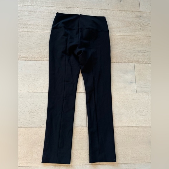 Veronica Beard ZIP BACK SCUBA PANT side 2 NAVY - Picture 7 of 12